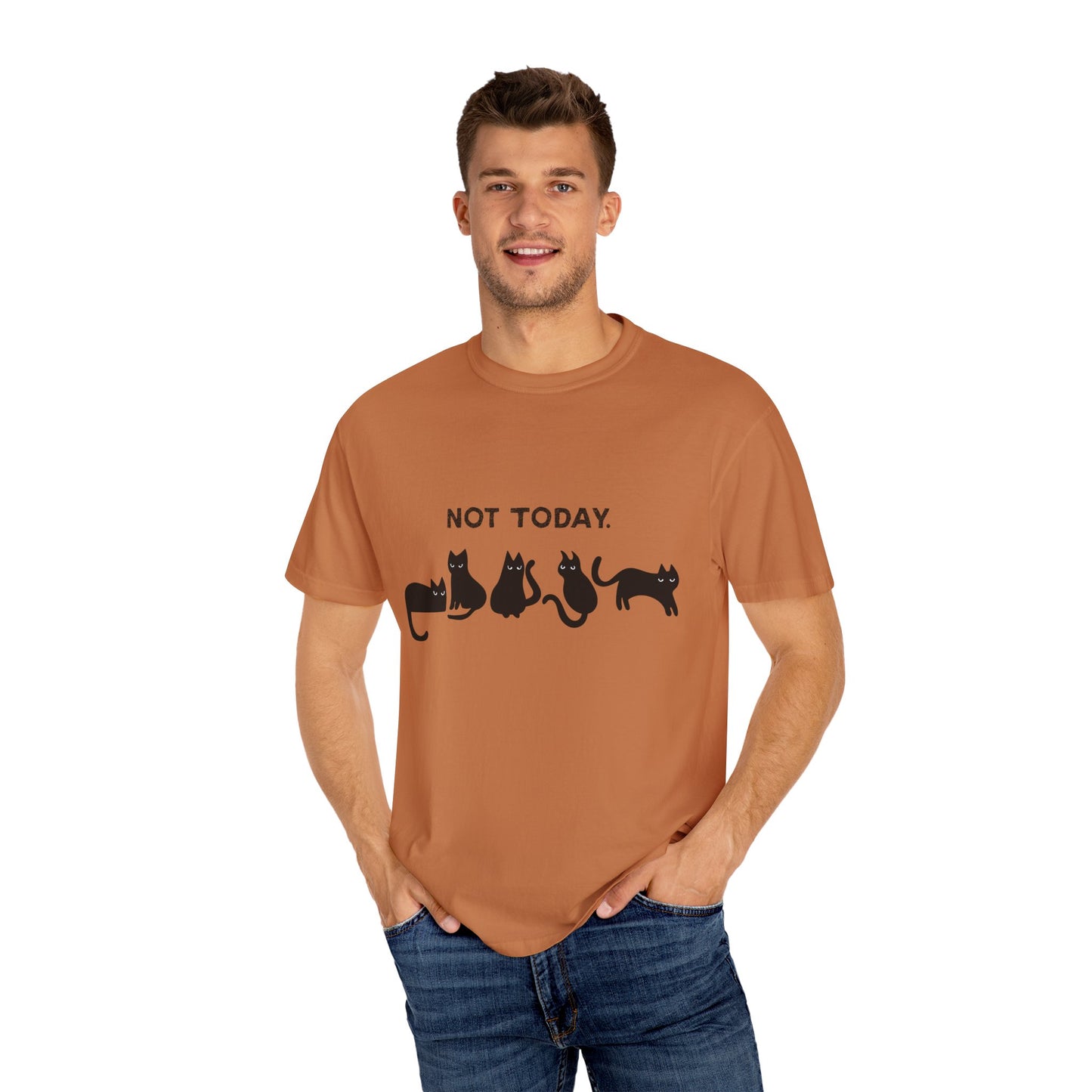 Not Today Cat T-shirt