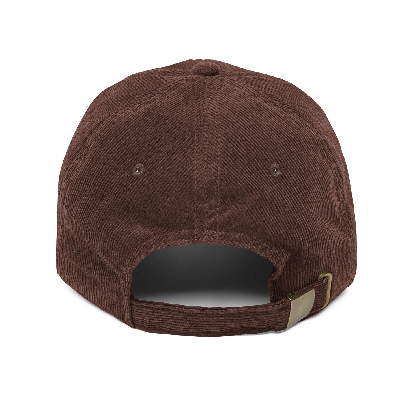 Embroidered Corduroy Cap