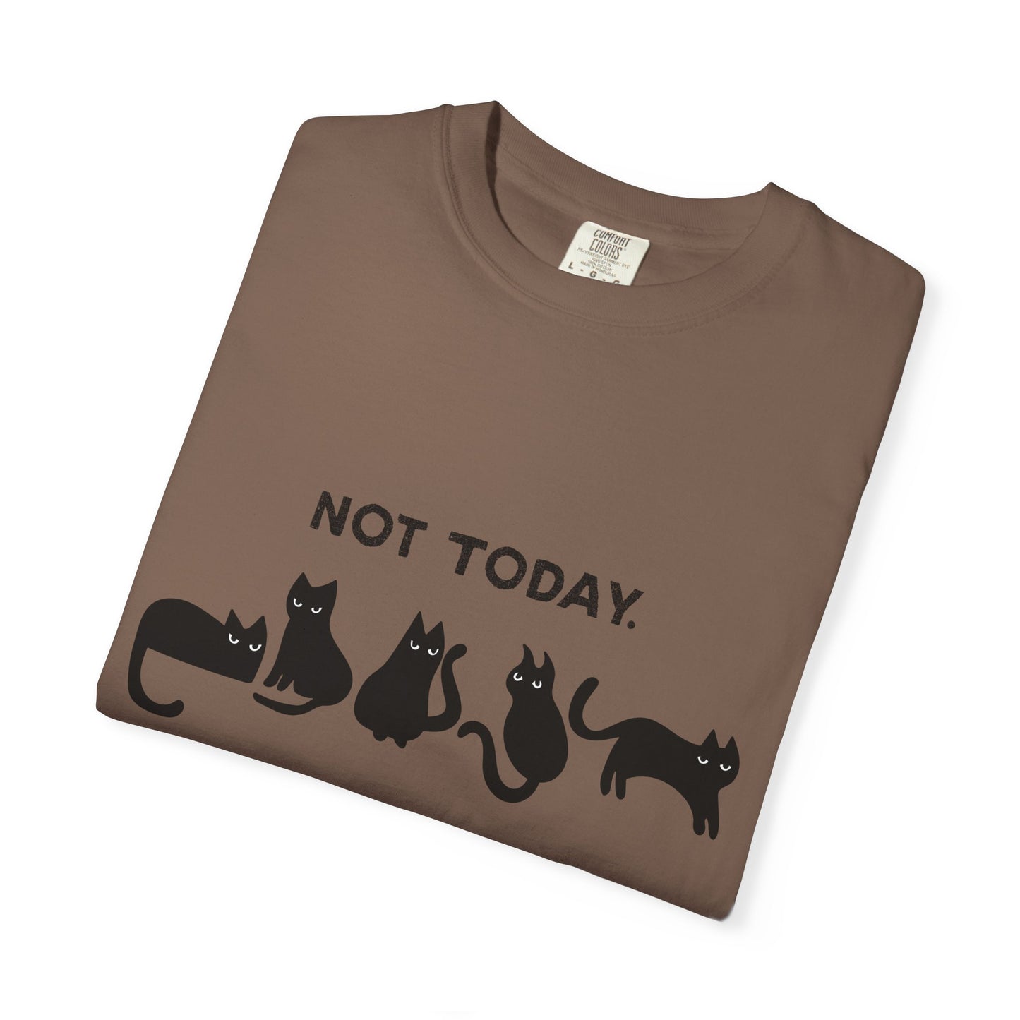 Not Today Cat T-shirt