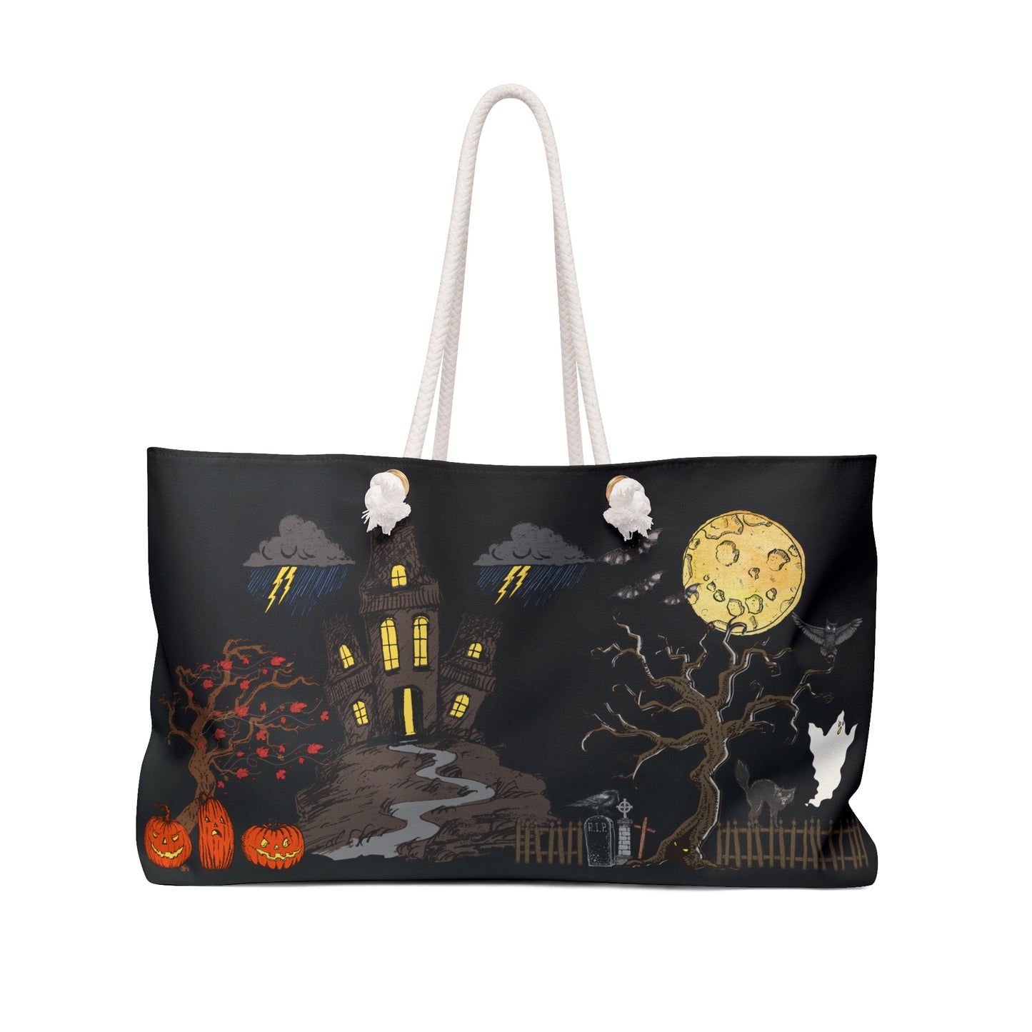 All Hallows Eve Weekender Bag - Perfect for Autumn Getaways and Haunted Parties