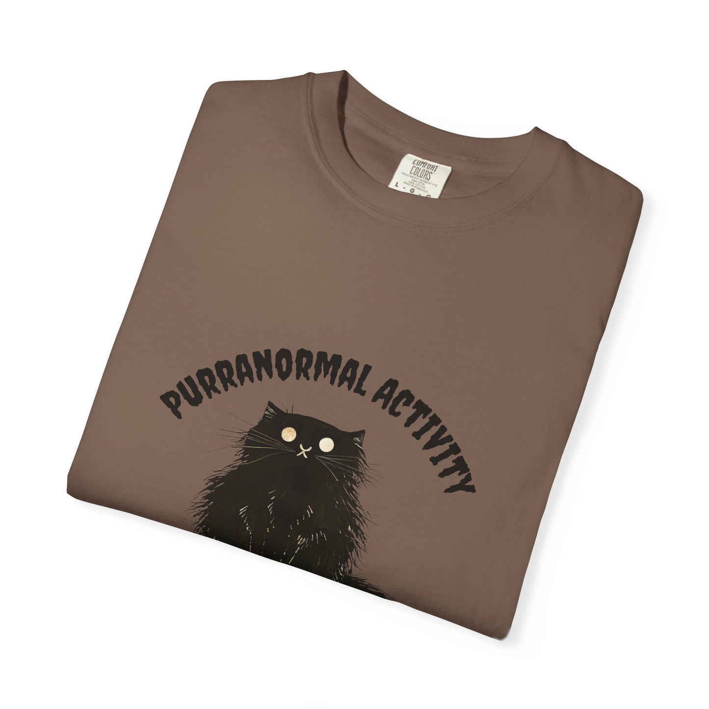 Purranormal Activity Unisex T-Shirt - Vintage Cat Graphic Tee for Pet Lovers