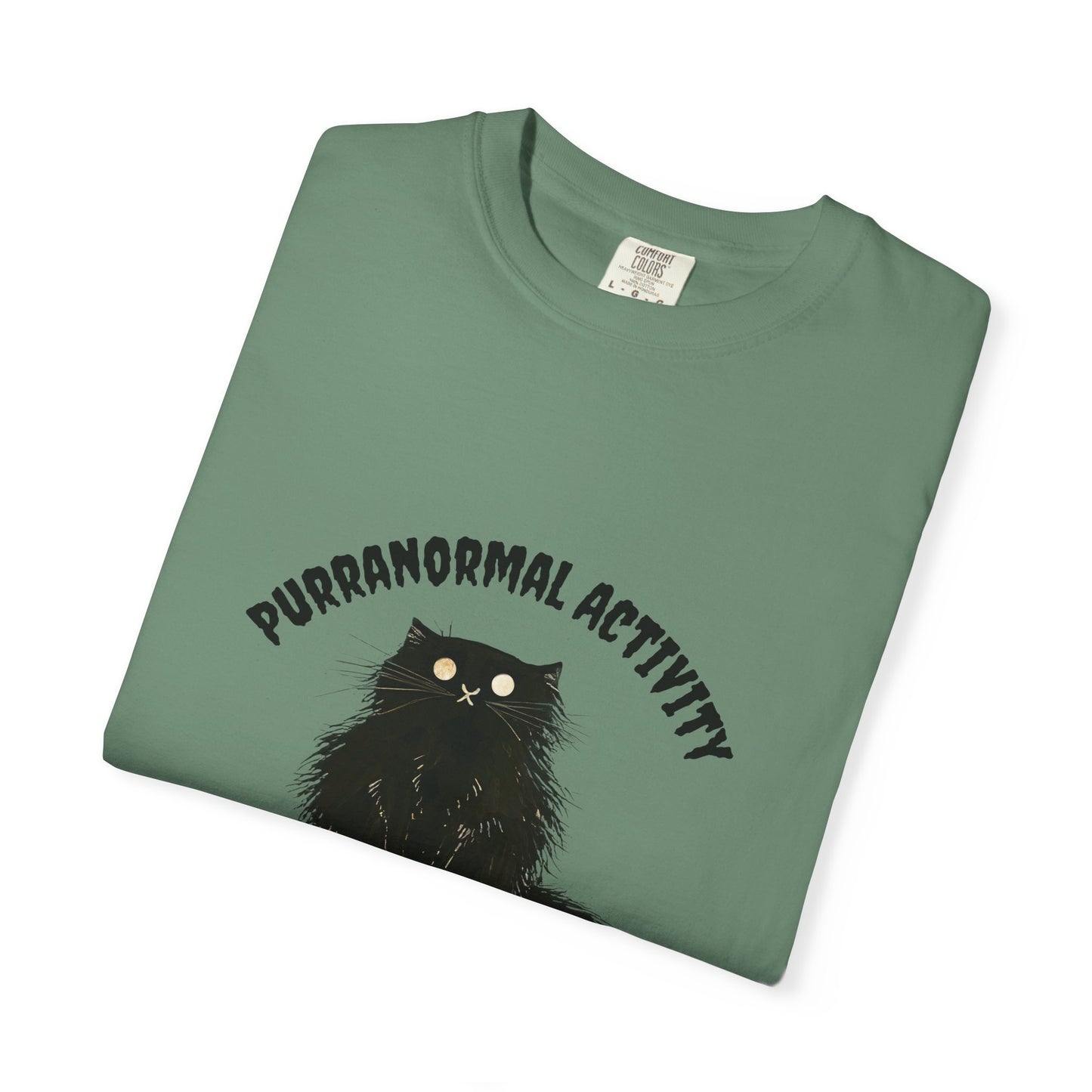 Purranormal Activity Unisex T-Shirt - Vintage Cat Graphic Tee for Pet Lovers
