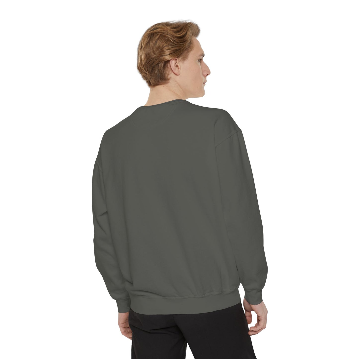 Cozy Autumn Sweatshirt - Unisex Garment-Dyed with Fall Design