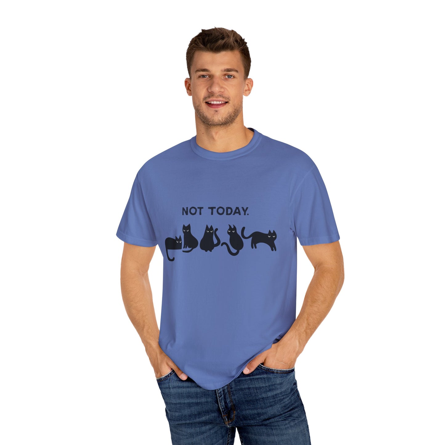 Not Today Cat T-shirt