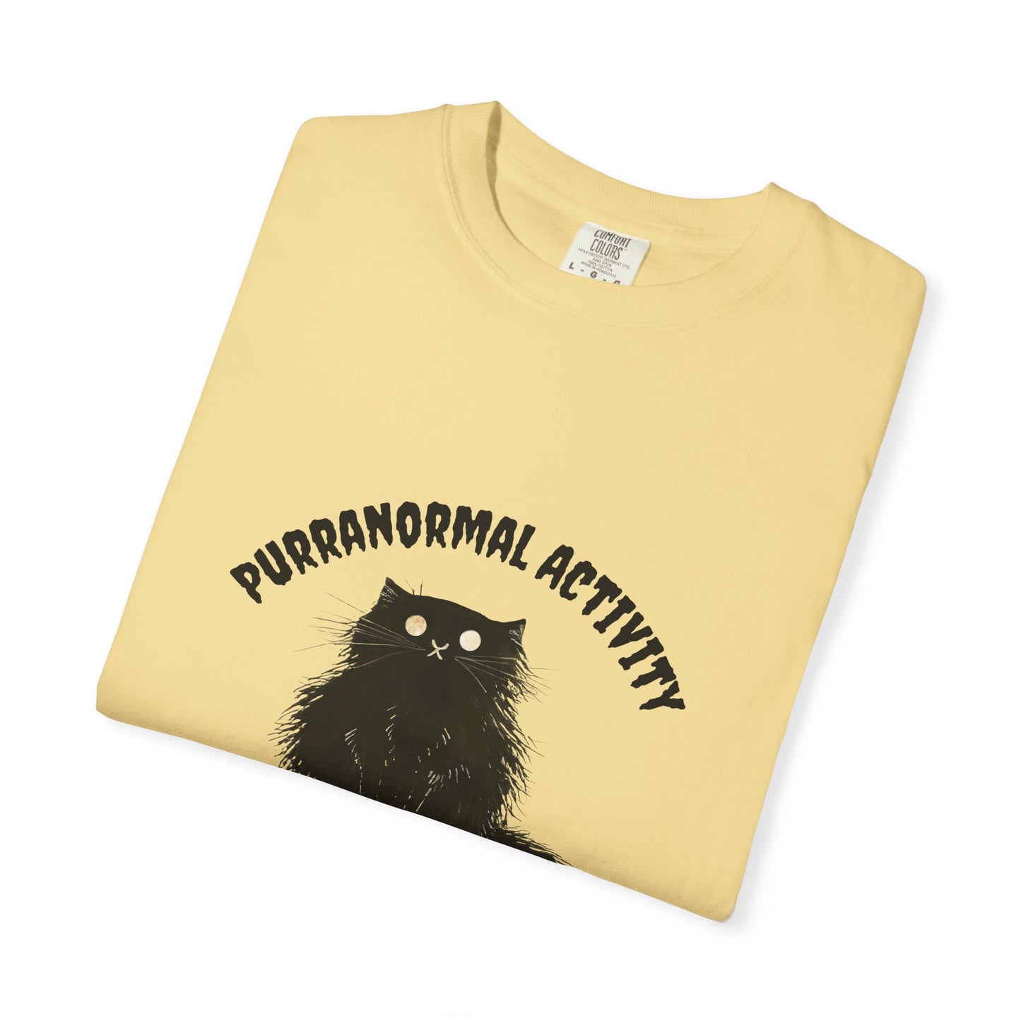 Purranormal Activity Unisex T-Shirt - Vintage Cat Graphic Tee for Pet Lovers