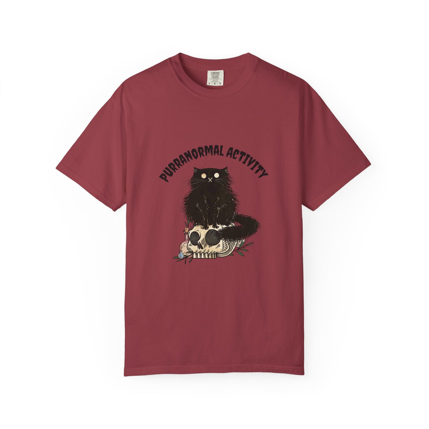 Purranormal Activity Unisex T-Shirt - Vintage Cat Graphic Tee for Pet Lovers