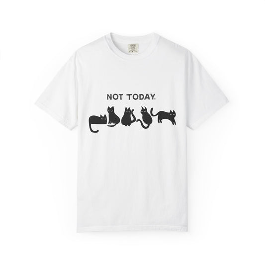 Not Today Cat T-shirt