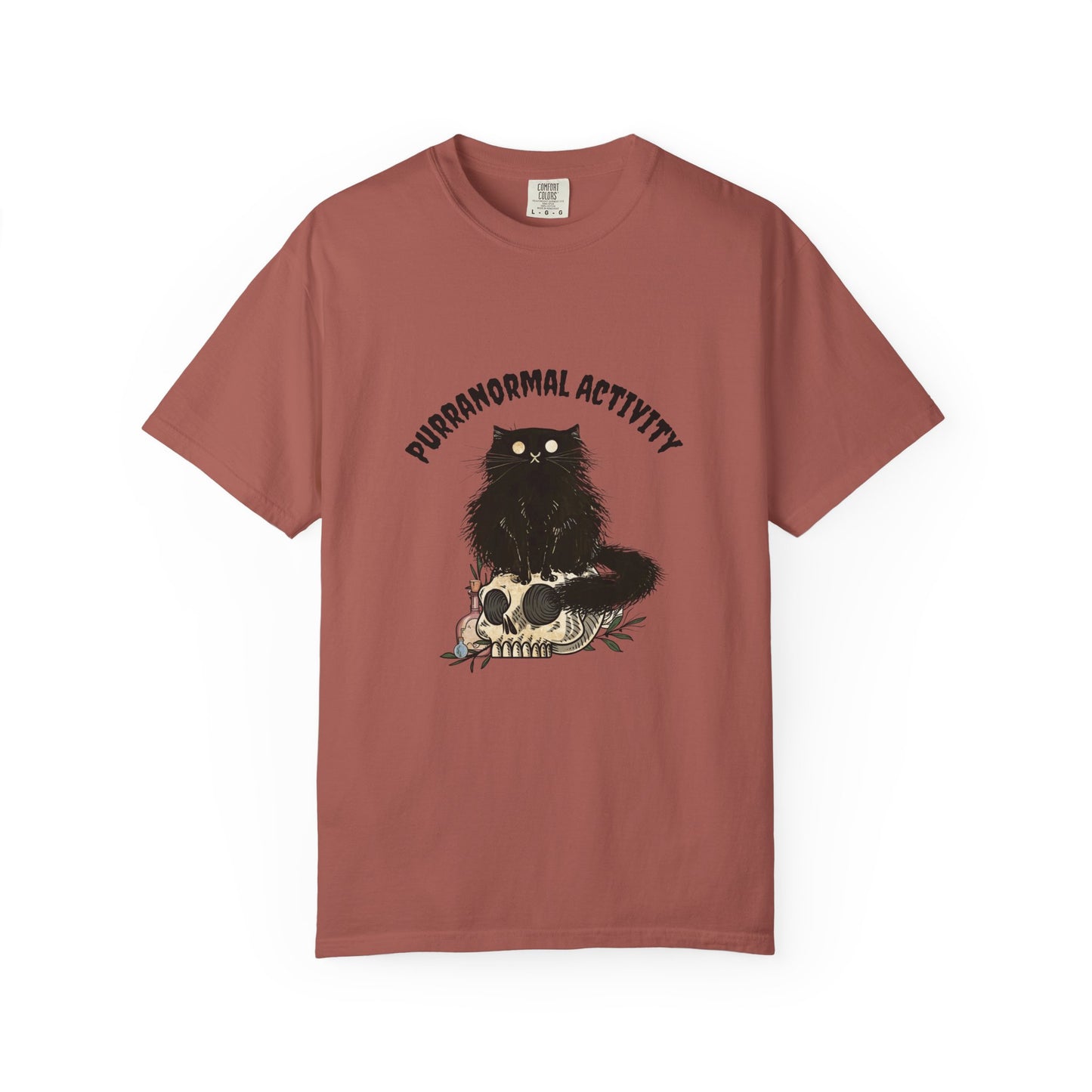 Purranormal Activity Unisex T-Shirt - Vintage Cat Graphic Tee for Pet Lovers