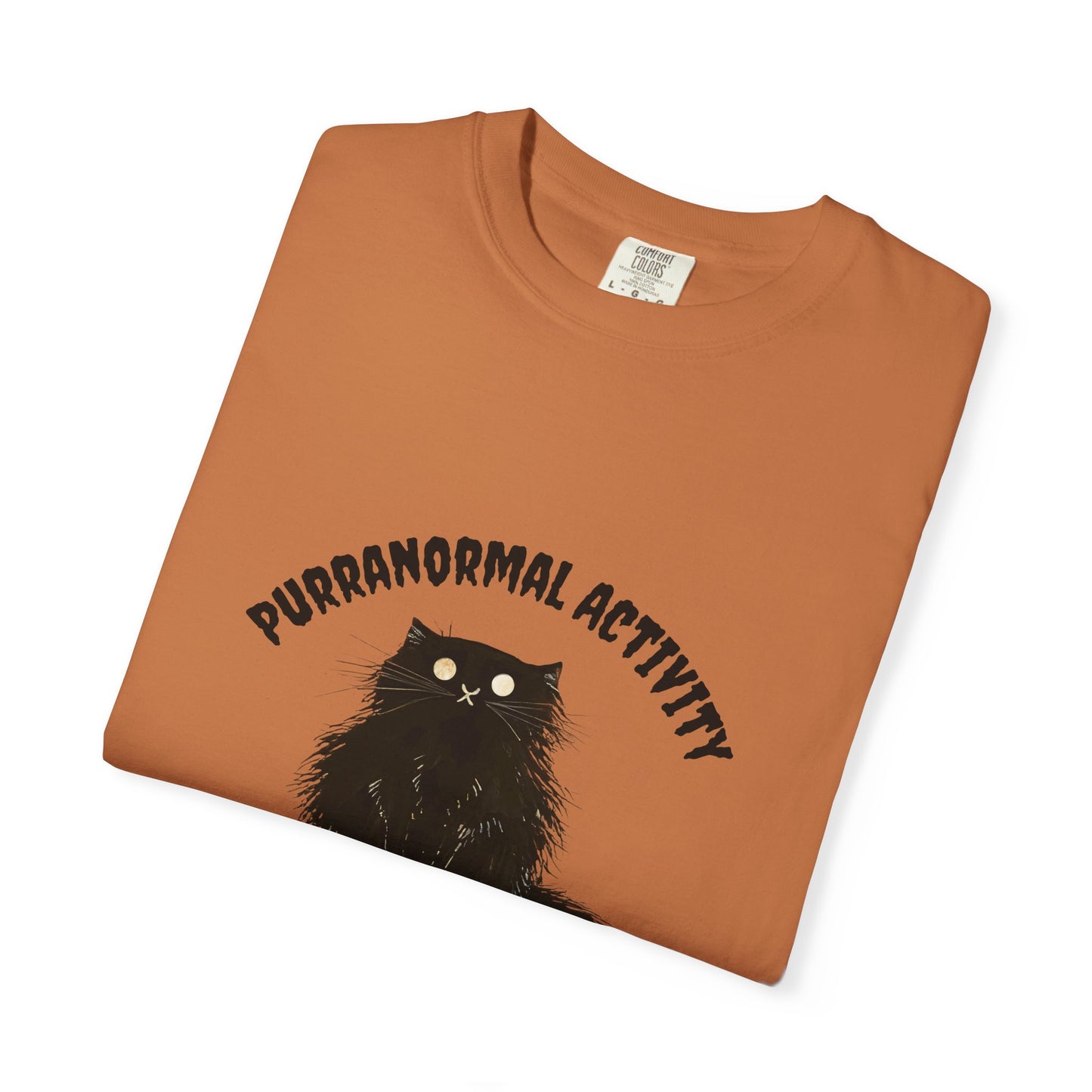 Purranormal Activity Unisex T-Shirt - Vintage Cat Graphic Tee for Pet Lovers