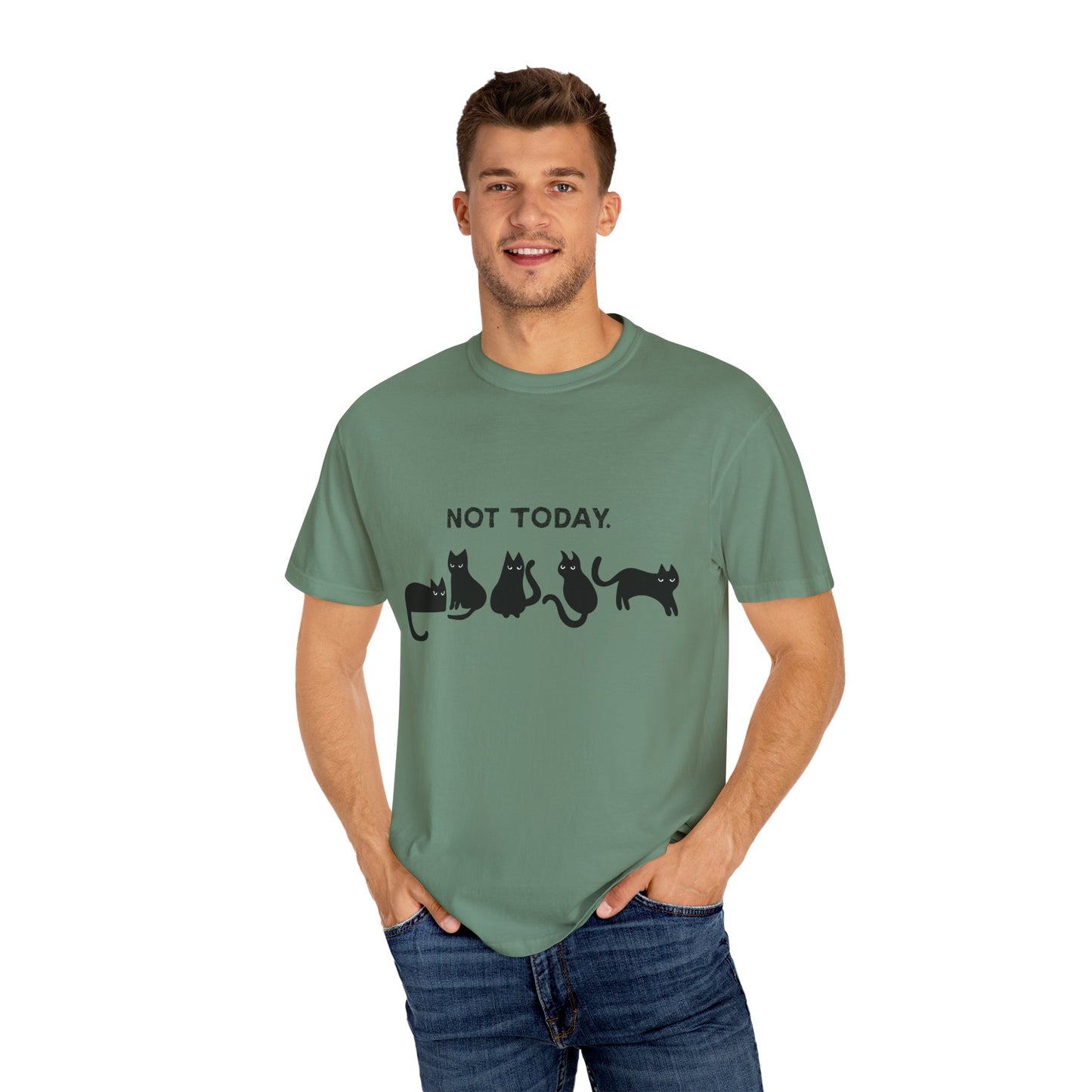 Not Today Cat T-shirt