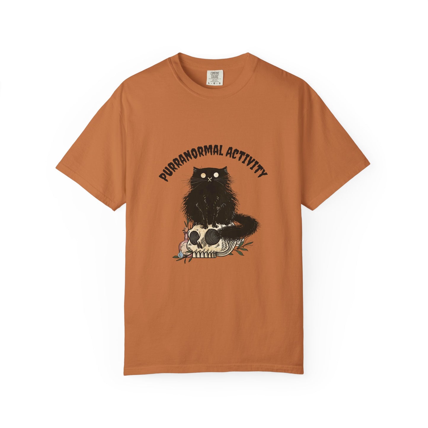 Purranormal Activity Unisex T-Shirt - Vintage Cat Graphic Tee for Pet Lovers