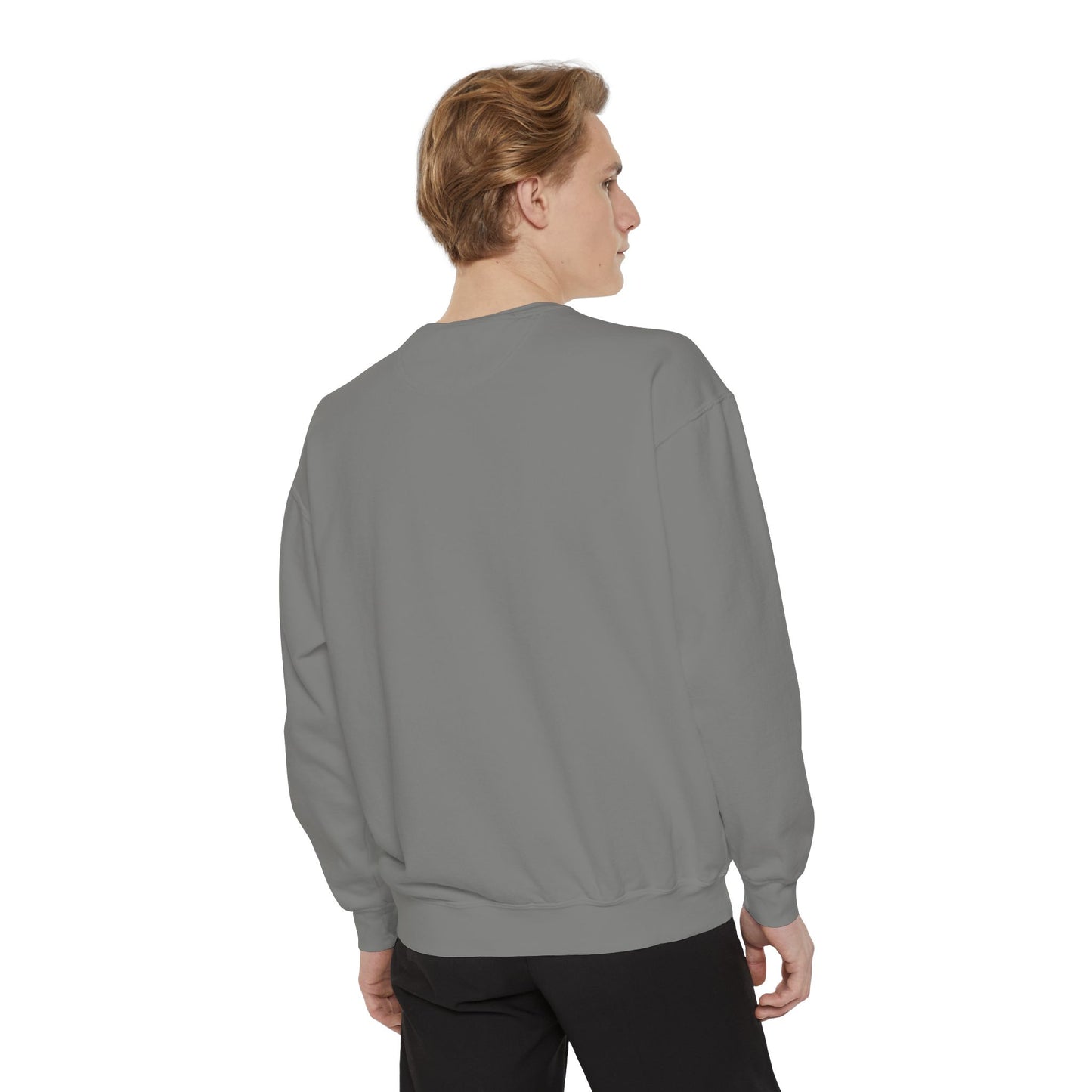 Cozy Autumn Sweatshirt - Unisex Garment-Dyed with Fall Design
