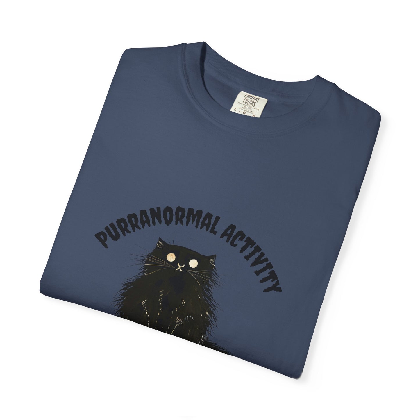 Purranormal Activity Unisex T-Shirt - Vintage Cat Graphic Tee for Pet Lovers