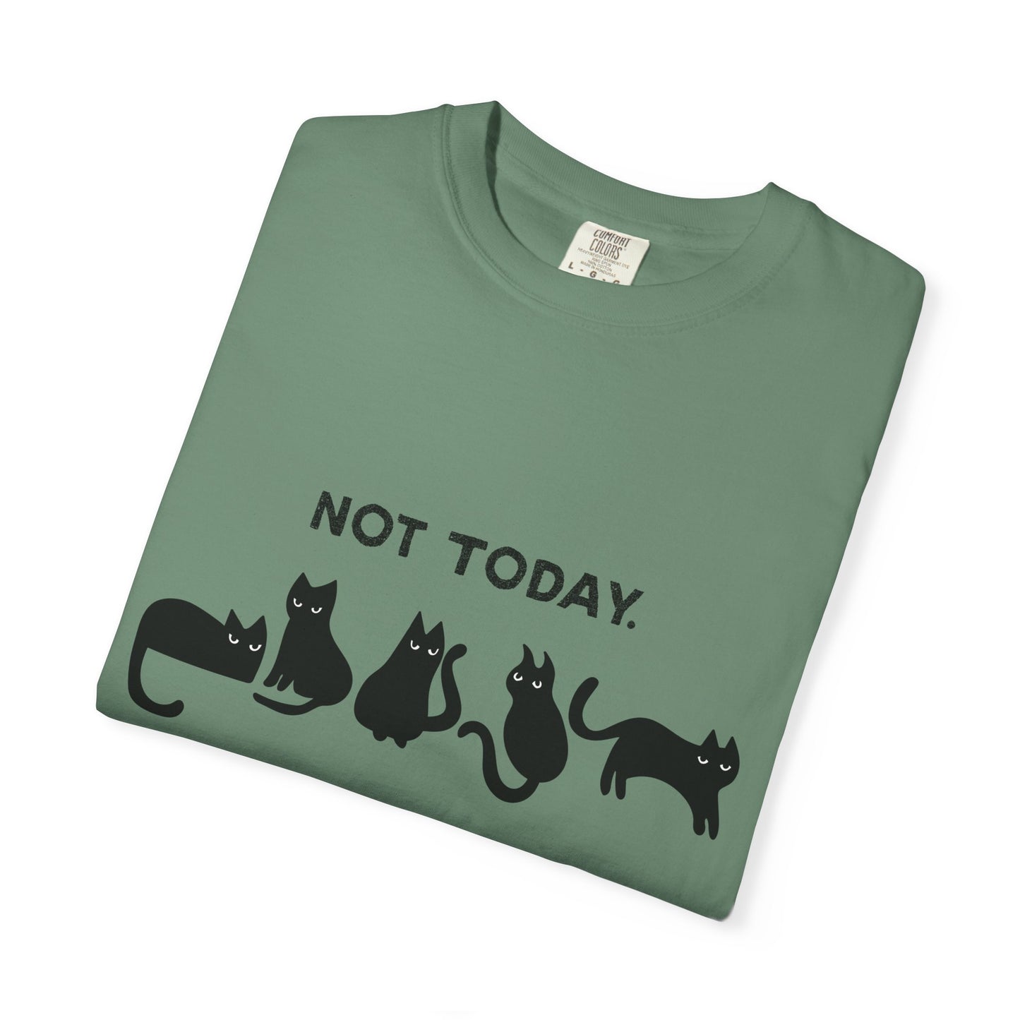 Not Today Cat T-shirt