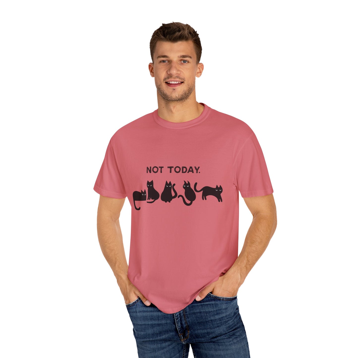 Not Today Cat T-shirt