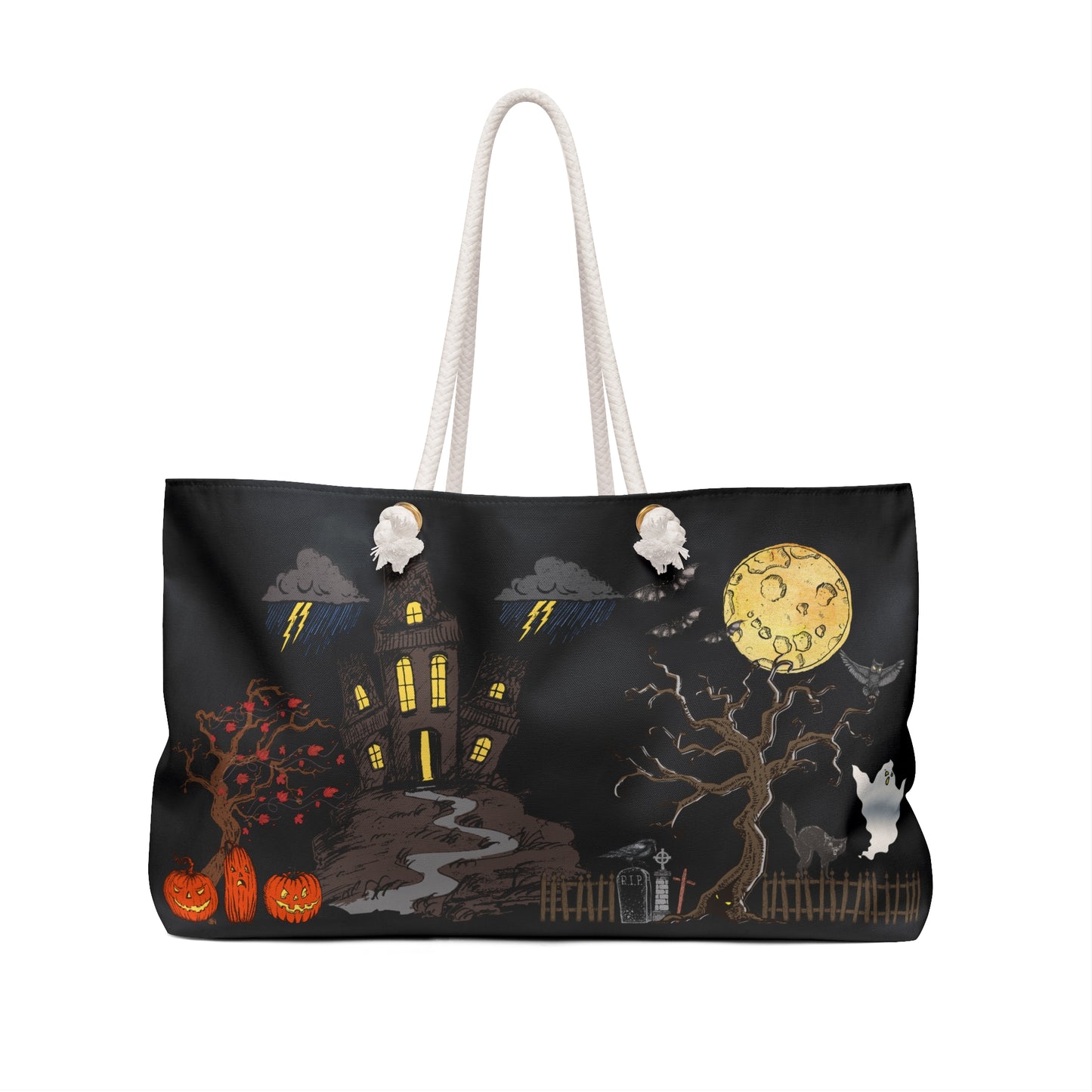 All Hallows Eve Weekender Bag - Perfect for Autumn Getaways and Haunted Parties