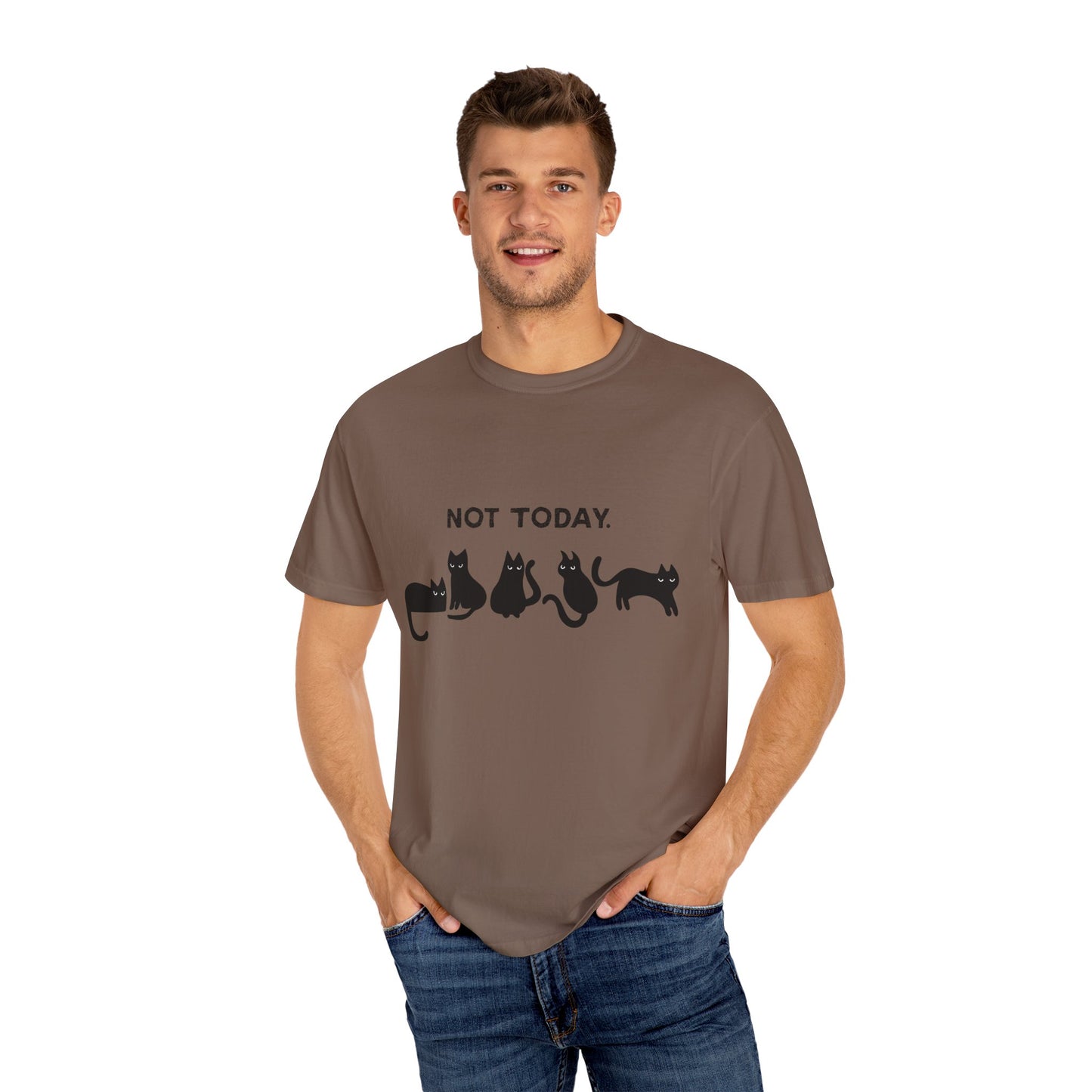Not Today Cat T-shirt