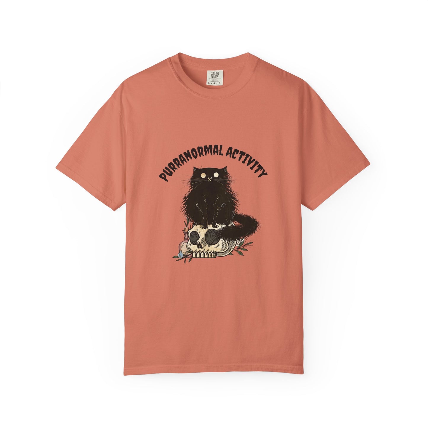 Purranormal Activity Unisex T-Shirt - Vintage Cat Graphic Tee for Pet Lovers