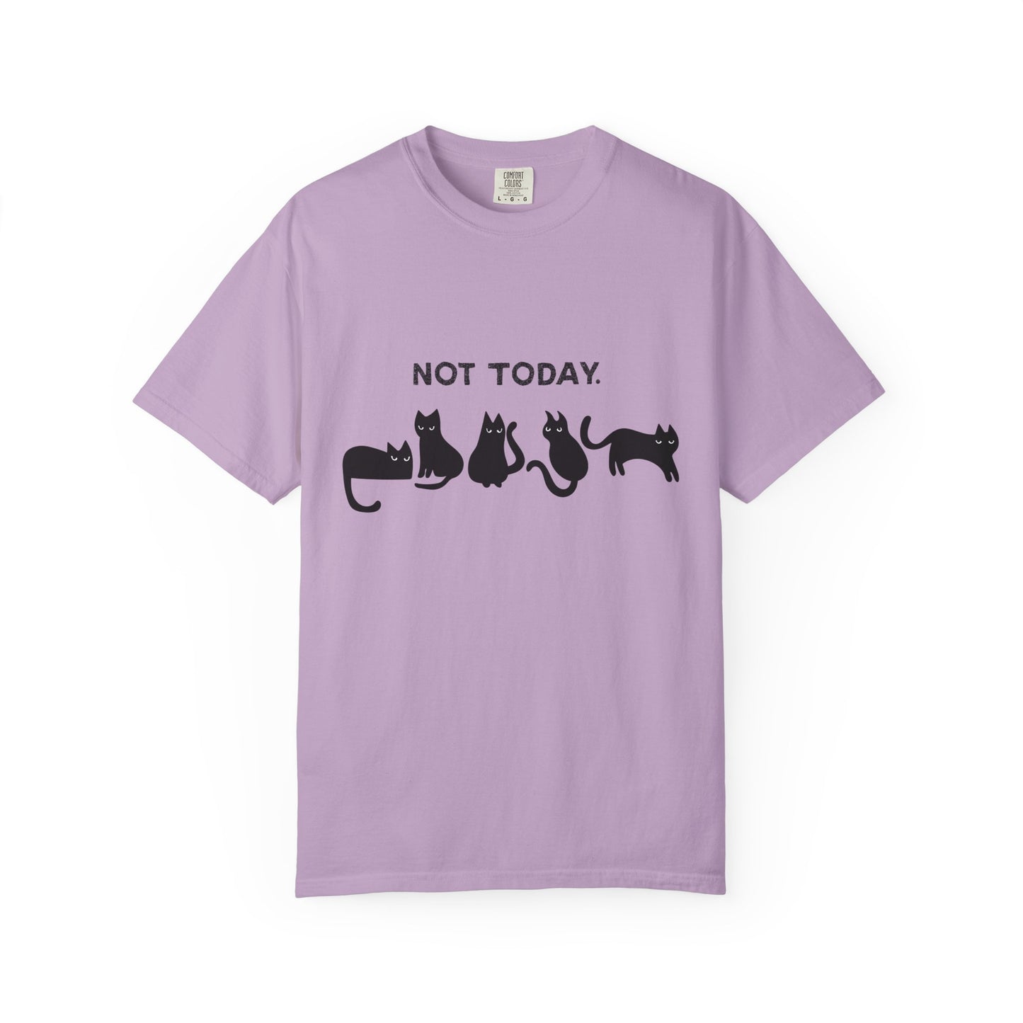 Not Today Cat T-shirt
