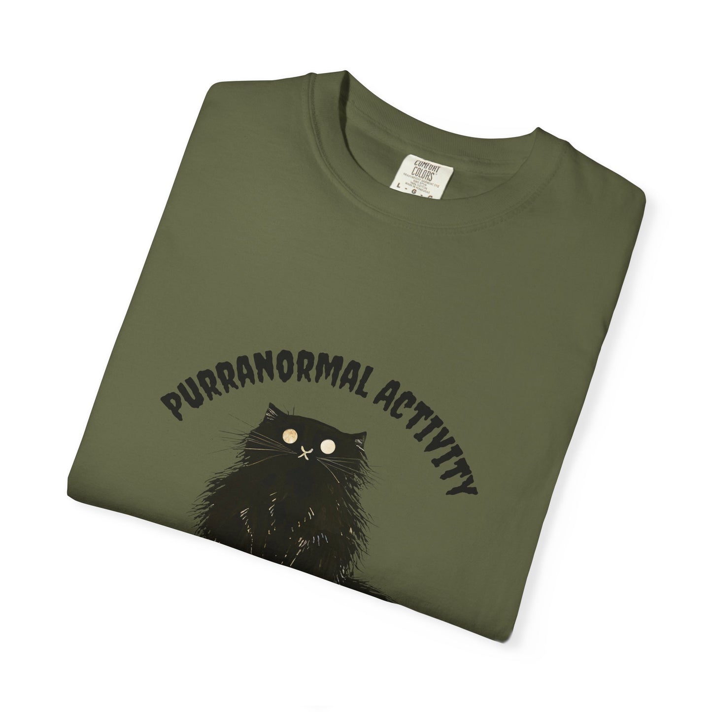 Purranormal Activity Unisex T-Shirt - Vintage Cat Graphic Tee for Pet Lovers