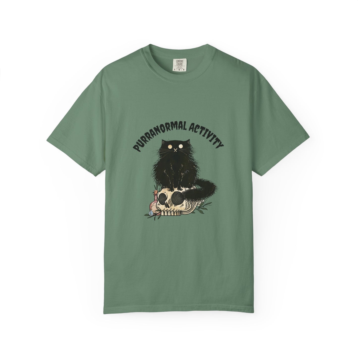 Purranormal Activity Unisex T-Shirt - Vintage Cat Graphic Tee for Pet Lovers