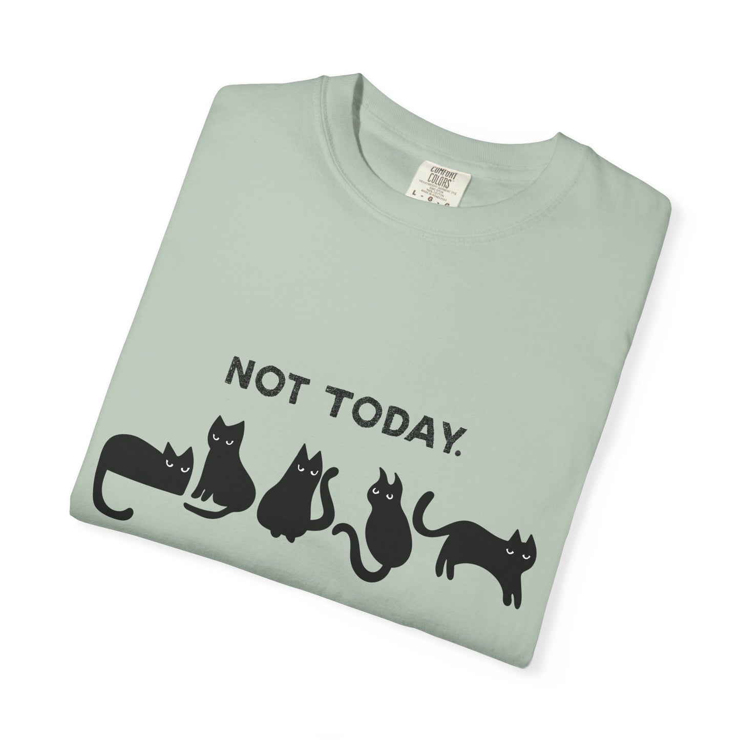 Not Today Cat T-shirt
