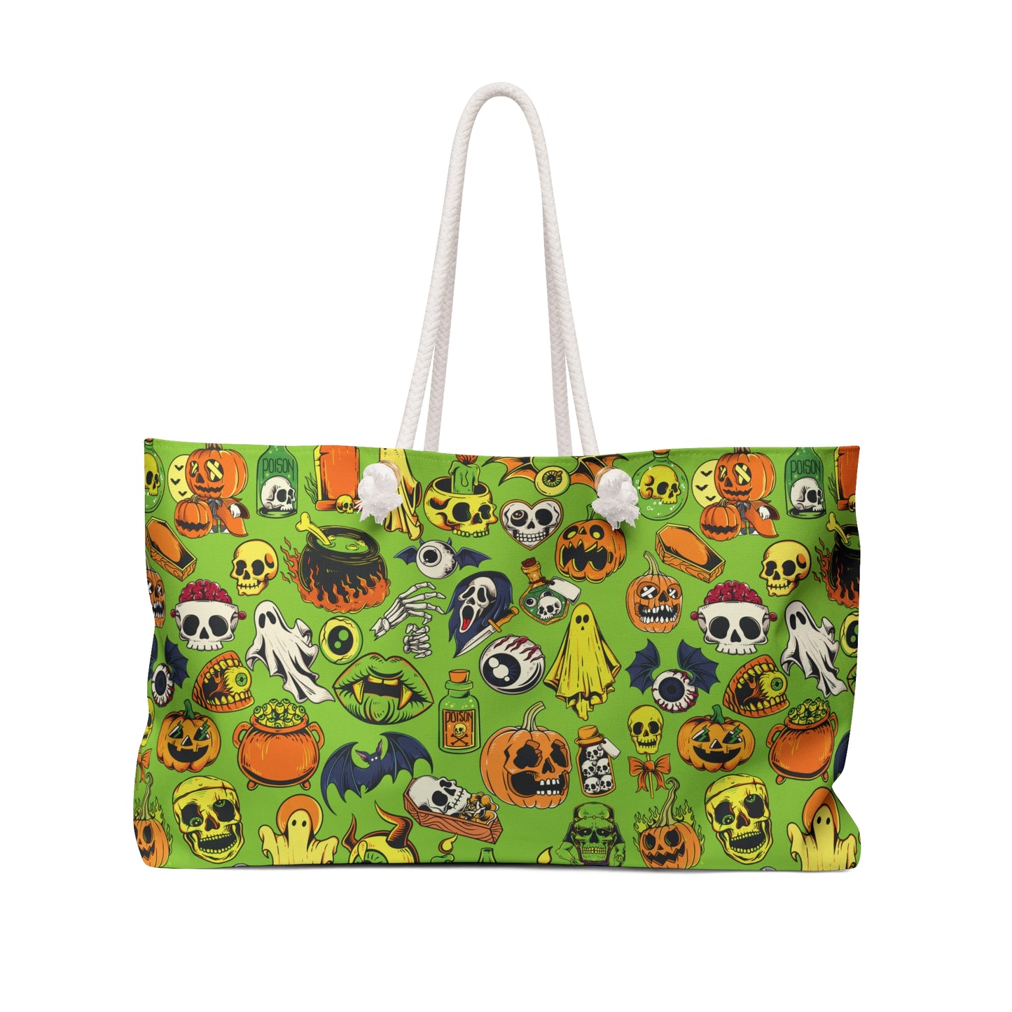 Green Monster Mash Oversized Tote