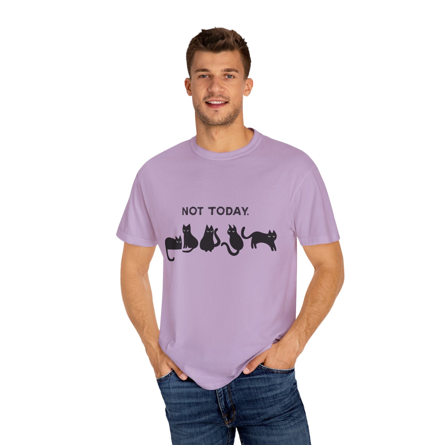 Not Today Cat T-shirt