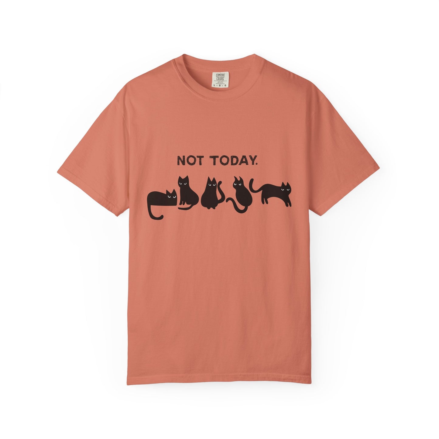 Not Today Cat T-shirt