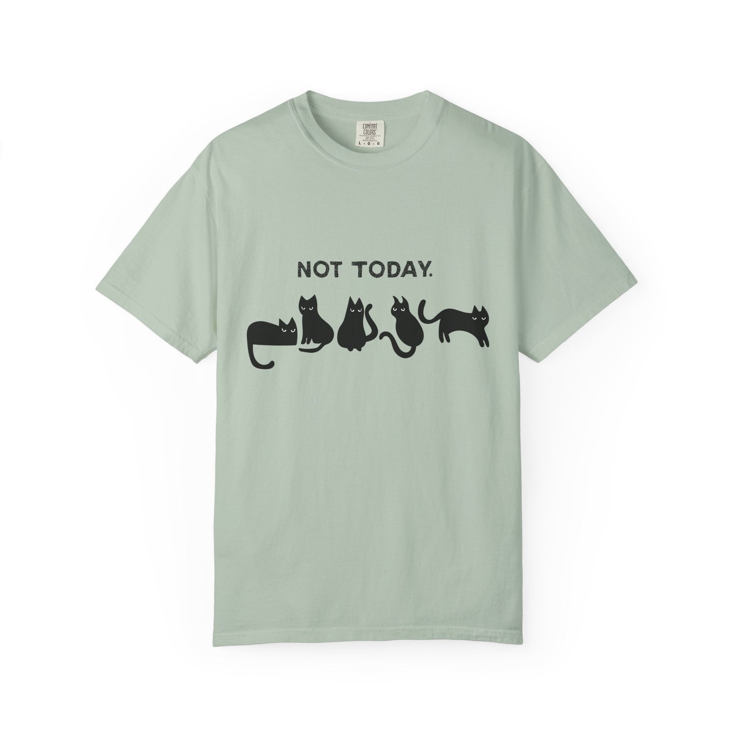 Not Today Cat T-shirt