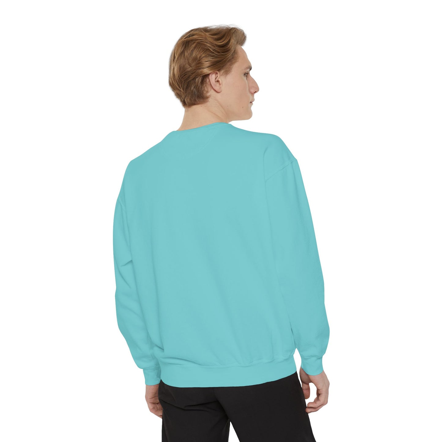 Cozy Autumn Sweatshirt - Unisex Garment-Dyed with Fall Design