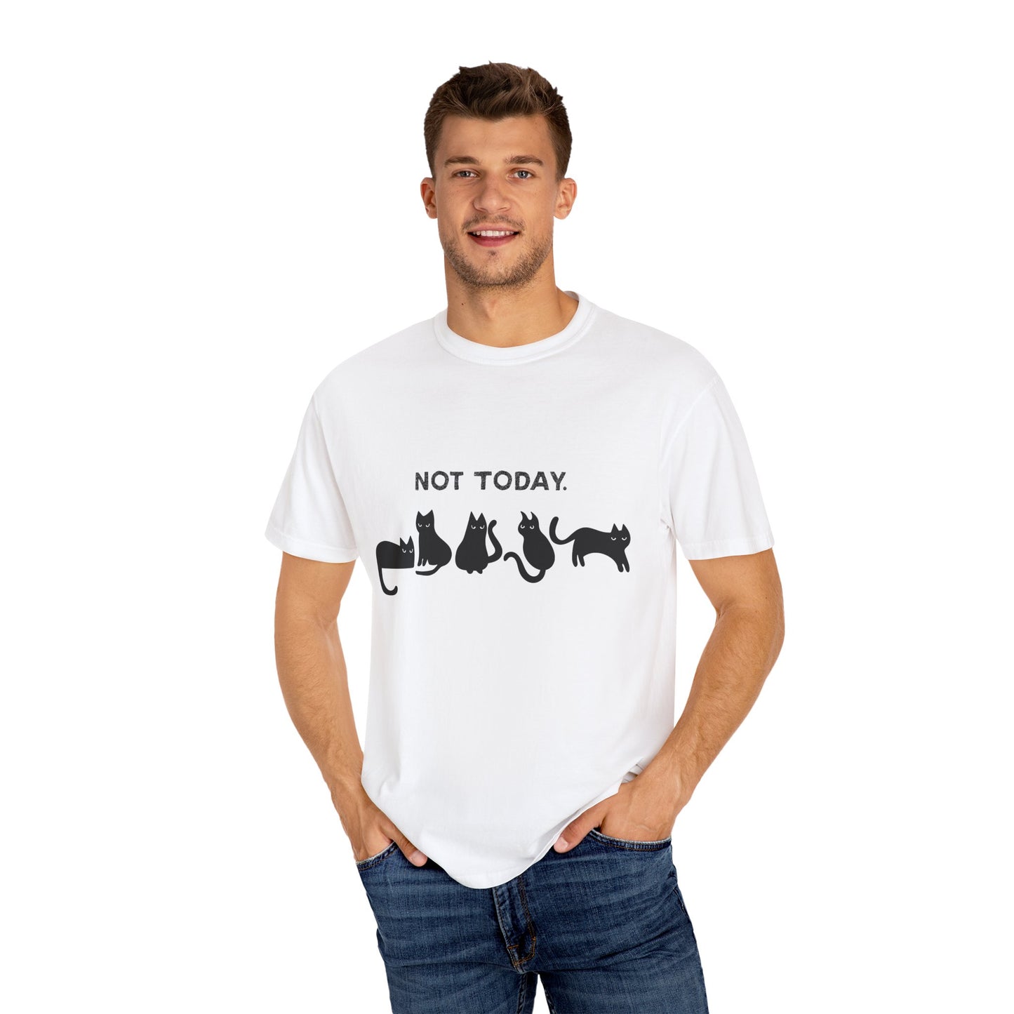 Not Today Cat T-shirt