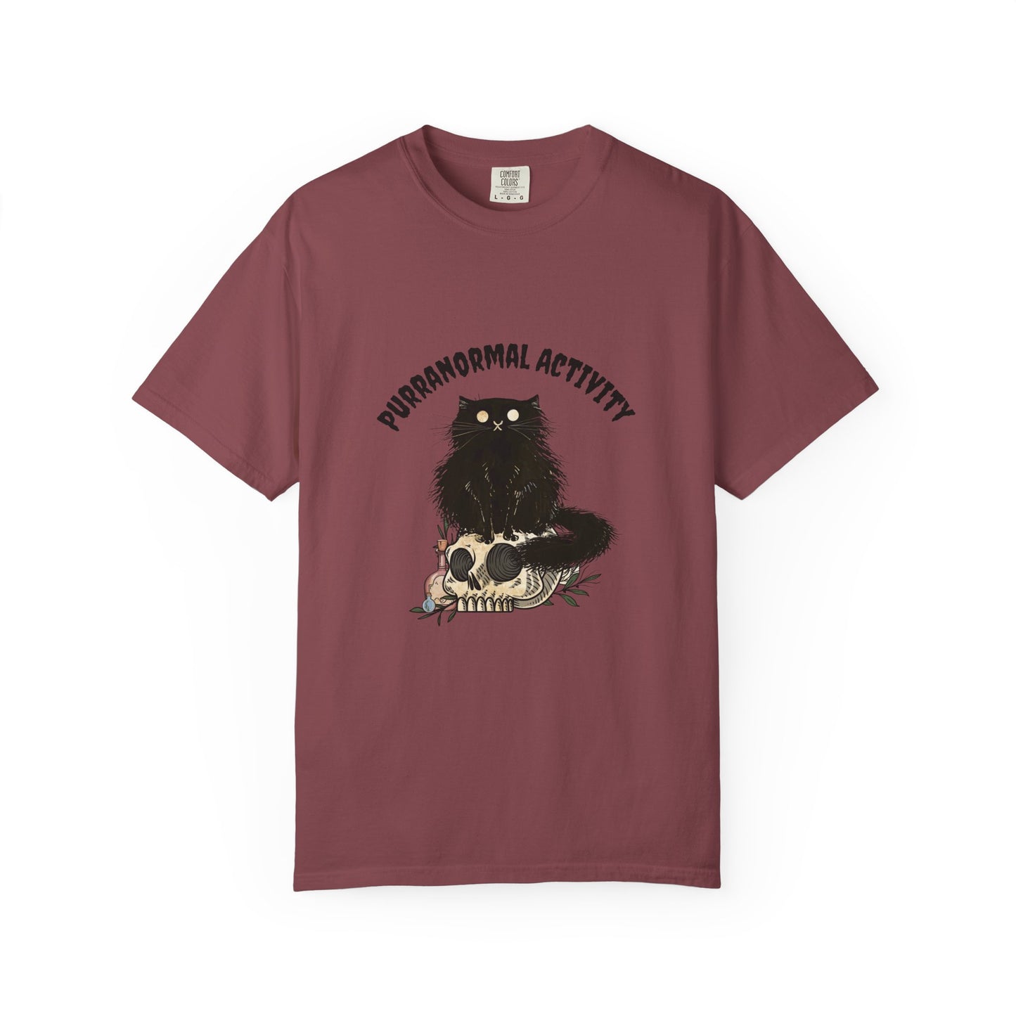 Purranormal Activity Unisex T-Shirt - Vintage Cat Graphic Tee for Pet Lovers