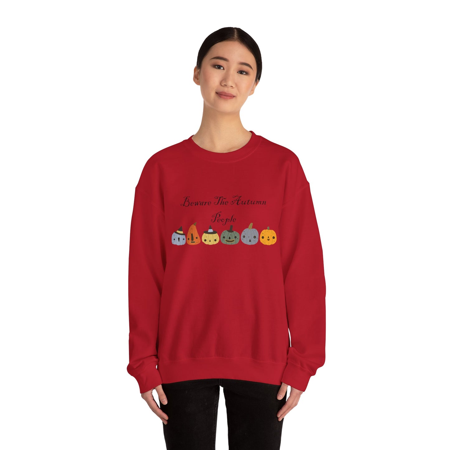 Beware The Autumn People Crewneck Sweatshirt