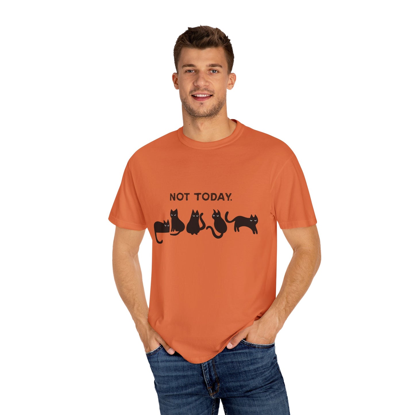 Not Today Cat T-shirt