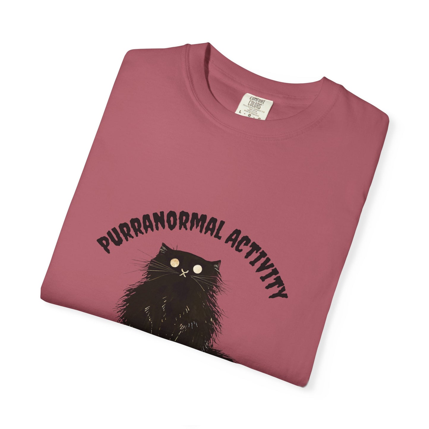 Purranormal Activity Unisex T-Shirt - Vintage Cat Graphic Tee for Pet Lovers